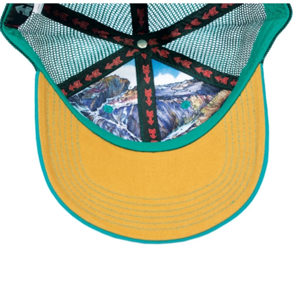Meridian Line Simple Trucker Hat - Unisex